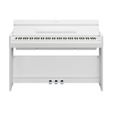 Yamaha Arius YDP-S56WH 88-Key GHS Home Digital Piano Bundle with White Keyboard Bench (White)