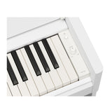 Yamaha Arius YDP-S56WH 88-Key GHS Home Digital Piano Bundle with White Keyboard Bench (White)