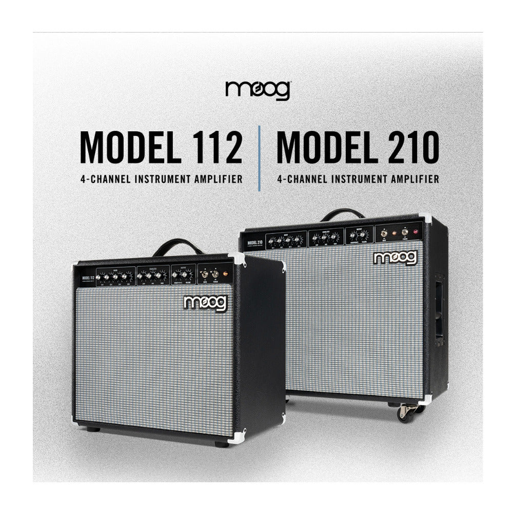 Moog Model 112 1x12-inch 4-Channel Flat-response Instrument Amplifier with 440W RMS System Power