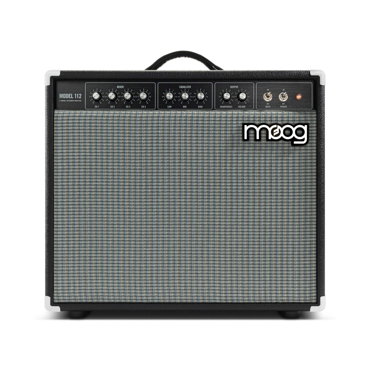 Moog Model 112 1x12-inch 4-Channel Flat-response Instrument Amplifier with 440W RMS System Power