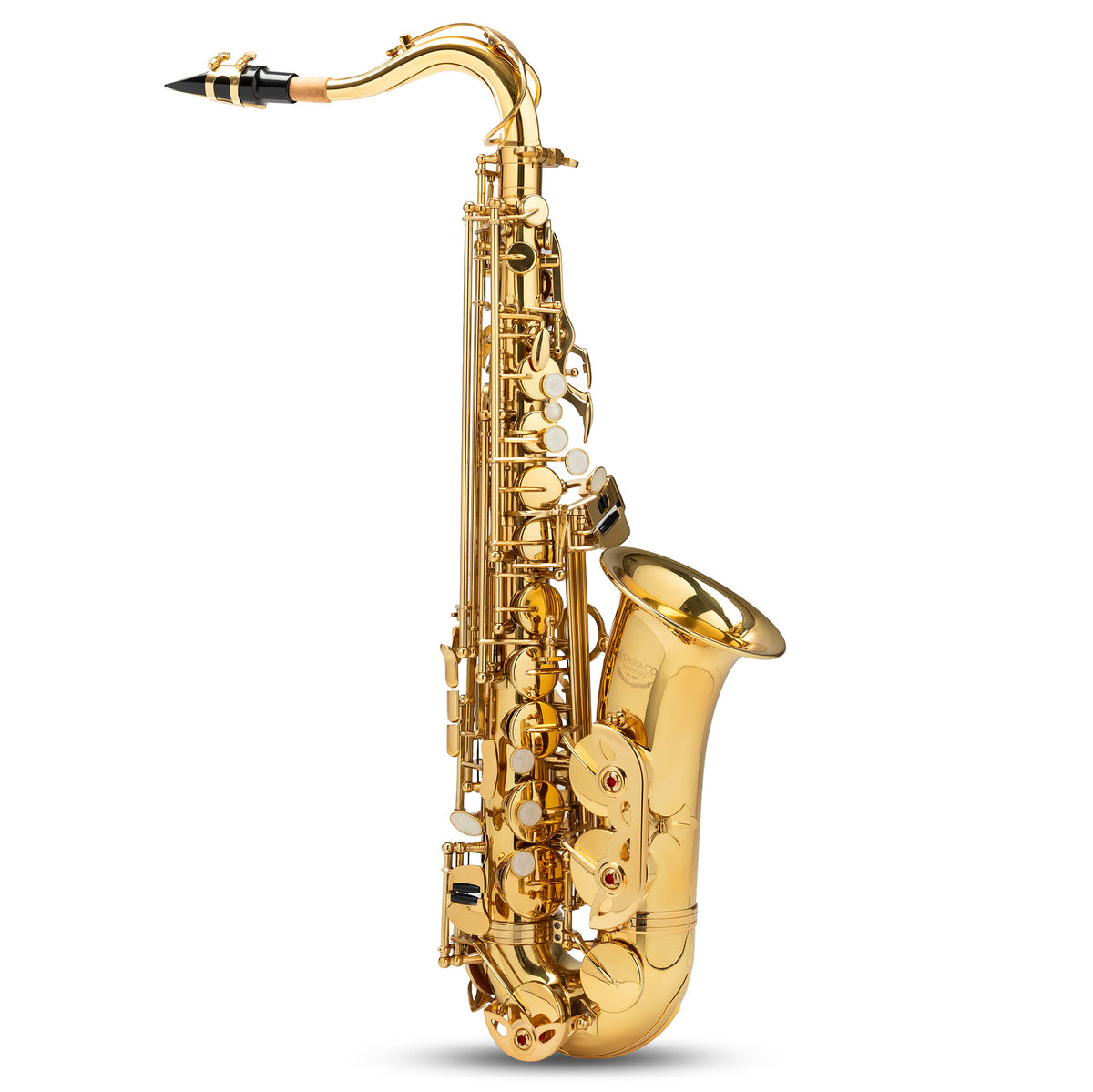Silber & Co. Bb Tenor Saxophone with Lacquer Finish and Carrying Case