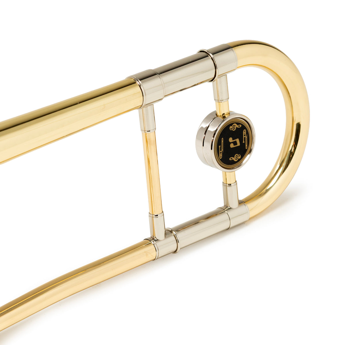 Silber & Co. Bb Tenor Trombone with Lacquered Brass Body and Case