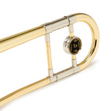 Silber & Co. Bb Tenor Trombone with Lacquered Brass Body and Case