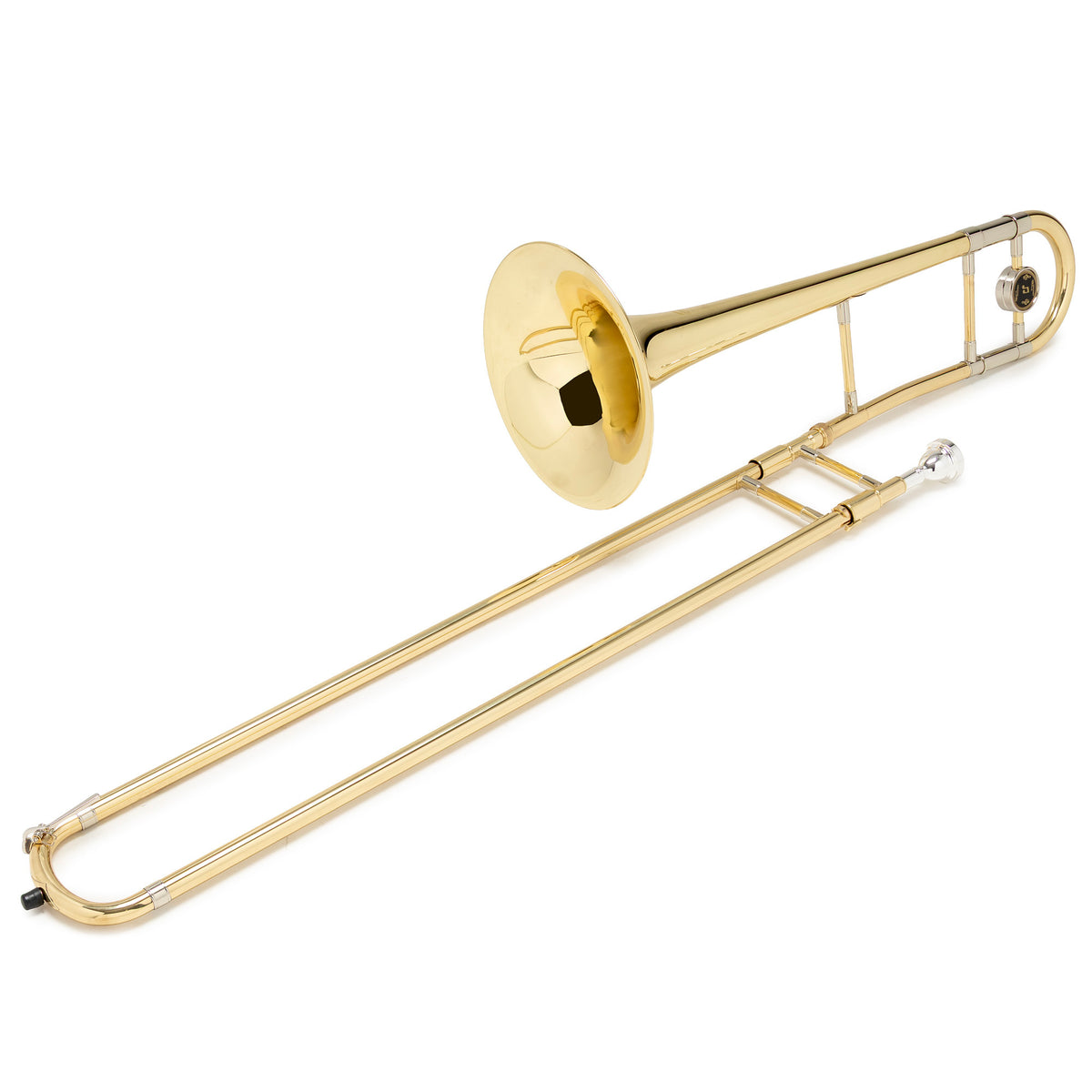 Silber & Co. Bb Tenor Trombone with Lacquered Brass Body and Case