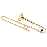Silber & Co. Bb Tenor Trombone with Lacquered Brass Body and Case