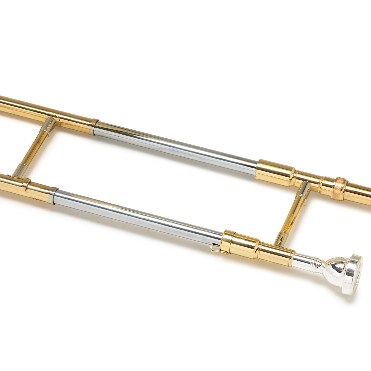Silber & Co. Bb Tenor Trombone with Lacquered Brass Body and Case