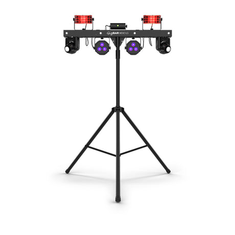 CHAUVET DJ GigBAR Move Lighting System with ILS – 5-in-1 with moving heads UV Laser Wireless Control