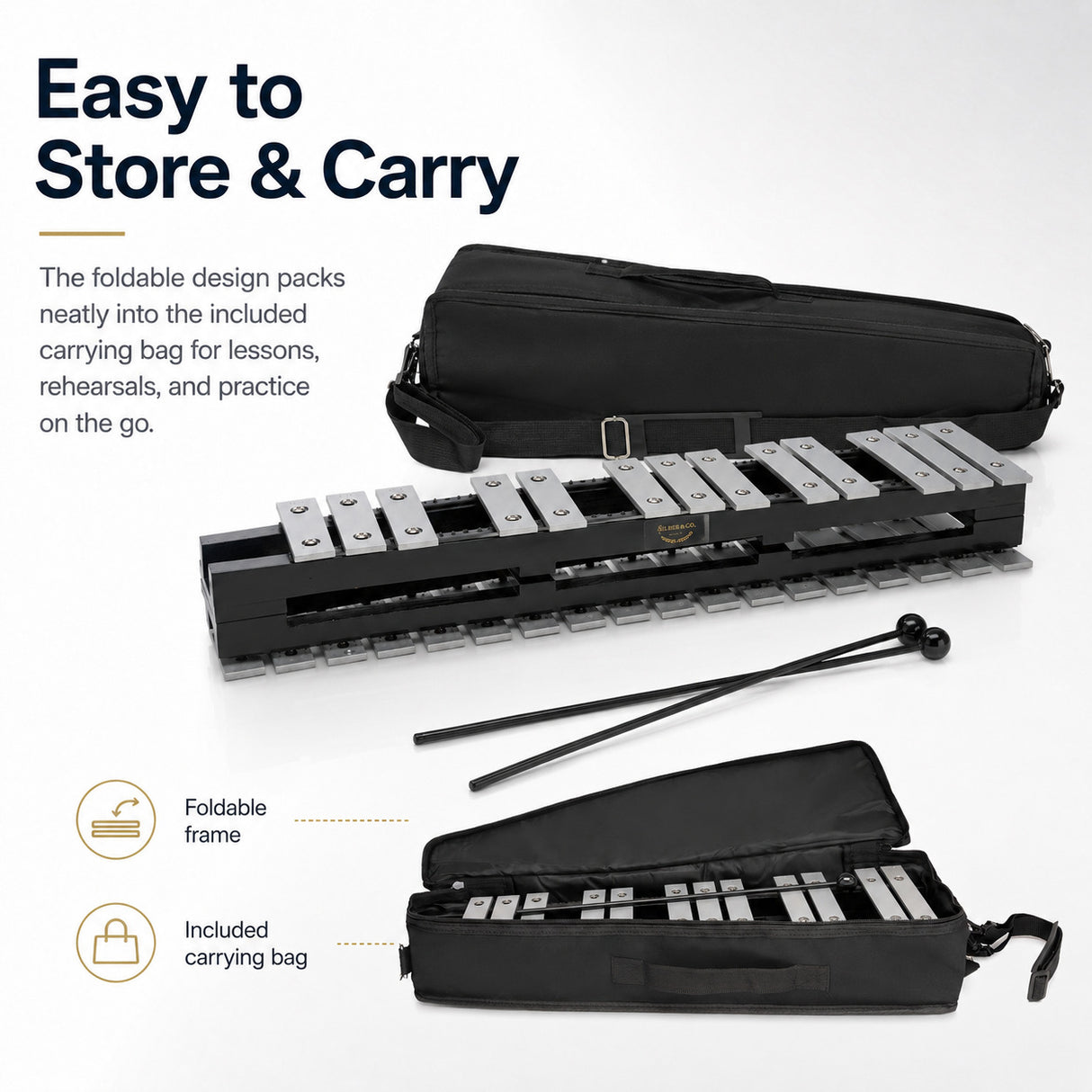 Silber & Co. 30 Note Glockenspiel - Info3