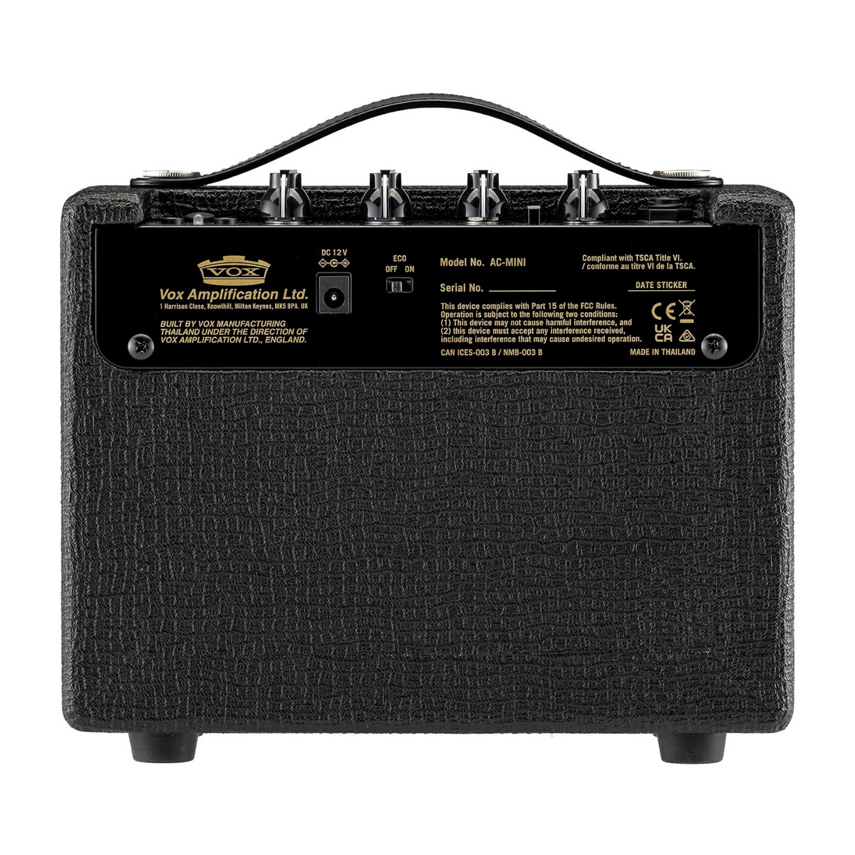 VOX AC MINI 10W Compact Guitar Amplifier with Digital Reverb, Boost Switch and VOX Original Speaker