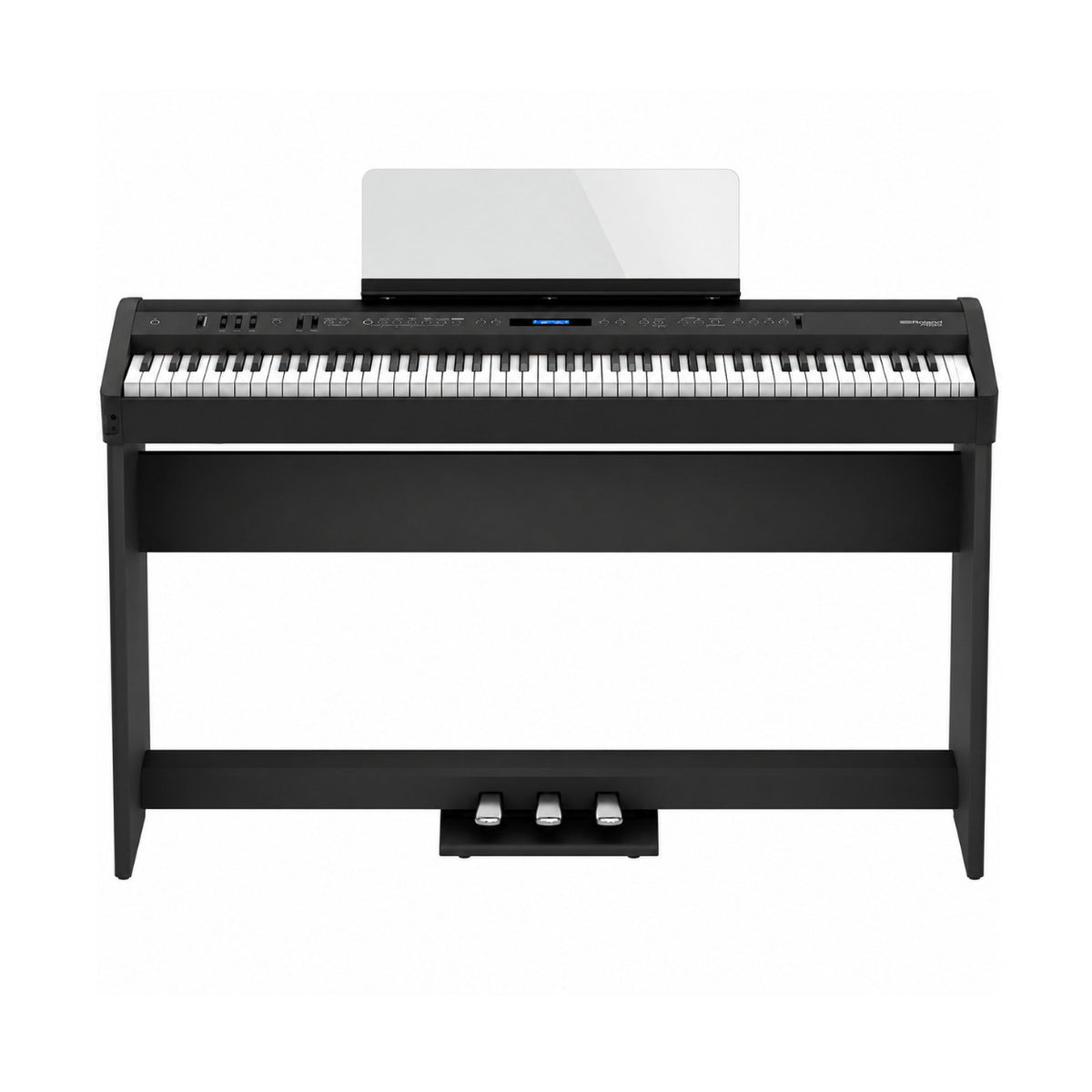 Roland FP-60X 88-Key Digital Piano Bundle with Stand, Pedal and Bench (Black) - 2