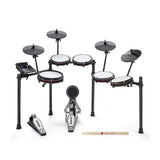 Alesis Nitro Max Kit Electronic Drum Set with Quiet Mesh Pads Bundle