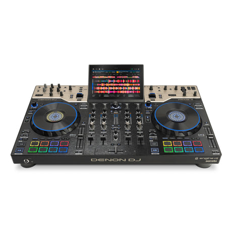 Denon DJ PRIME 4 G2 4-Channel Standalone DJ System with Built-in FX, Lighting Output, and Stems - 1