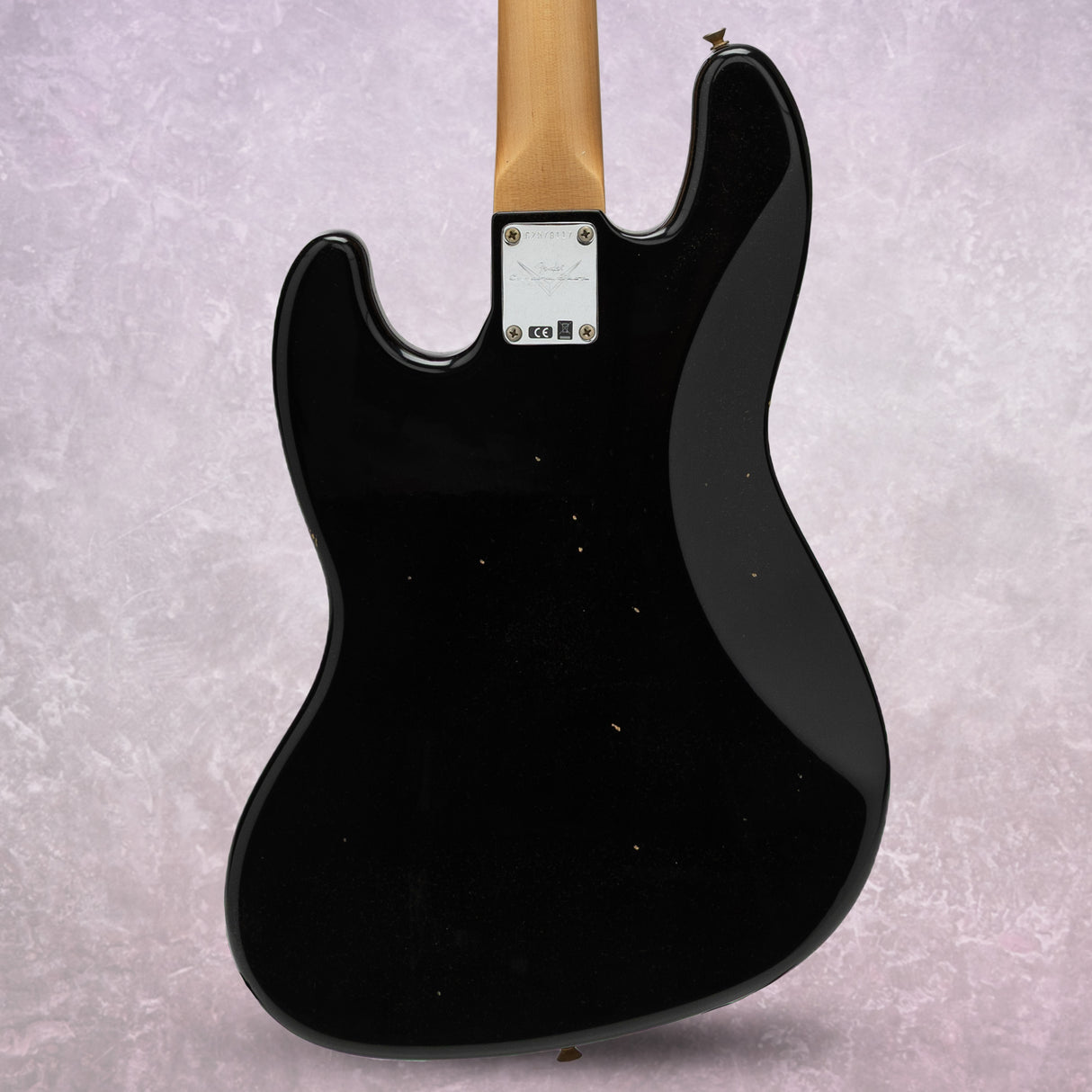 Fender Custom Shop 1966 Jazz Bass Journeyman Relic Guitar (Black)