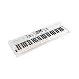 Roland GO:KEYS 5 White Keyboard with Stand, Bench, Pedal, and Headphones - 4