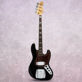 Fender Custom Shop 1966 Jazz Bass Journeyman Relic Guitar (Black)