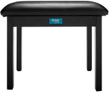 Knox Gear Furniture Style Flip-Top Piano Bench (Black)