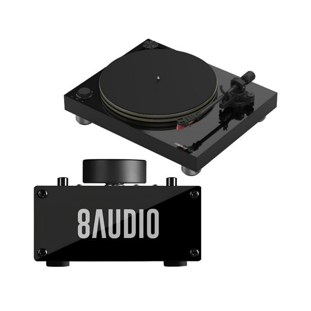 Reloop Turn 7 Premium HiFi Belt Drive USB Turntable with Amplifier System - 1