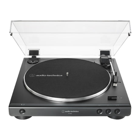 Audio-Technica AT-LP60X Belt-Drive Stereo Turntable with Amplifier System Bundle - 3