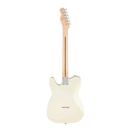 Squier Affinity Series Telecaster Electric Guitar (Olympic White) with Gig Bag - 3