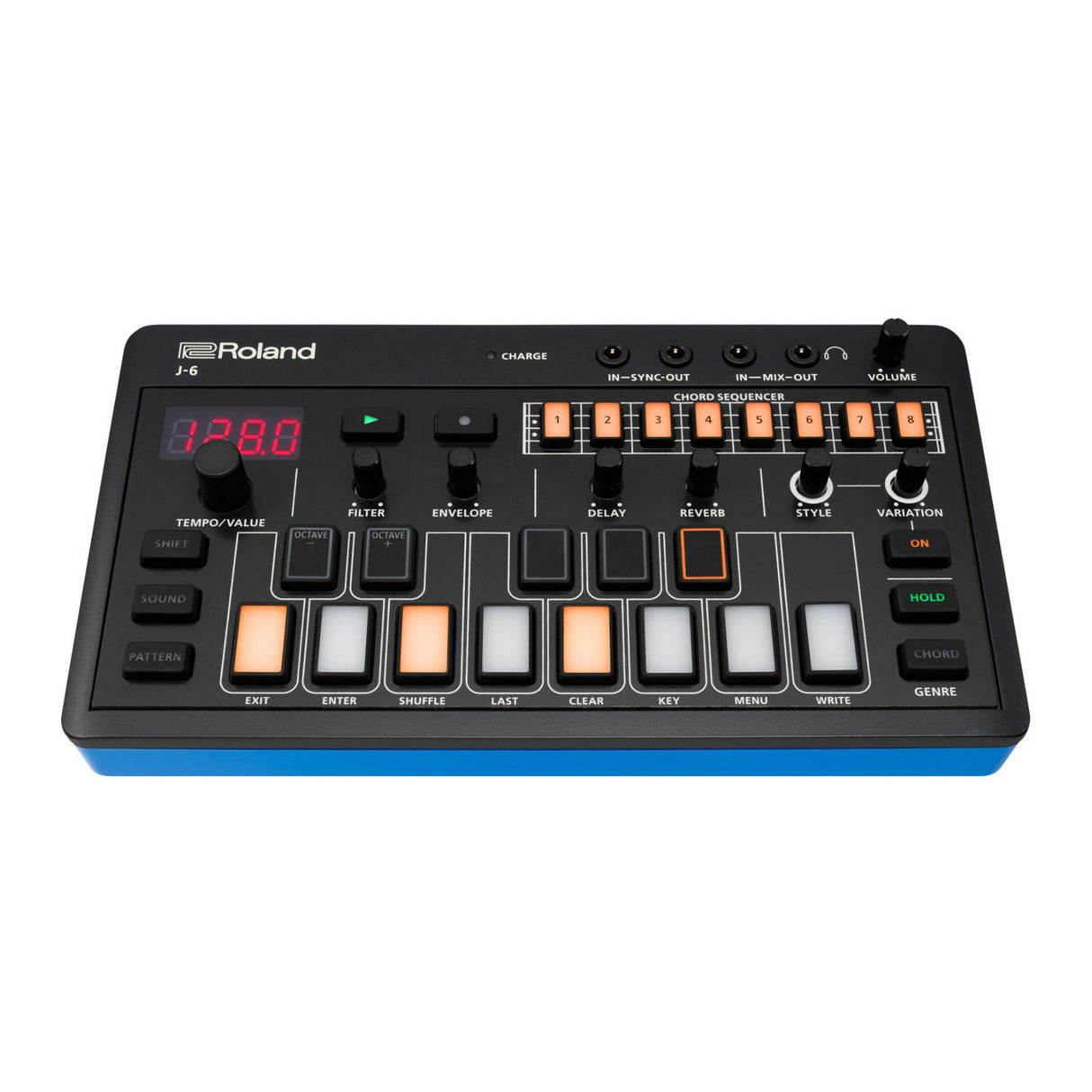 Roland AIRA Compact Portable Chord Synthesizer with 100 Chord sets and Effects