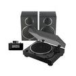 Reloop Turn X Premium HiFi Turntable Bundle with Desktop Amplifier System with Full-Range Speakers - 1