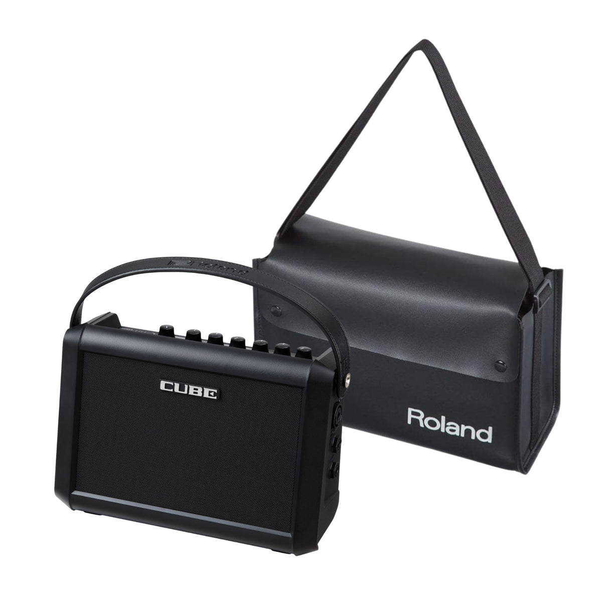 Roland CUBE Street Mini Multi-Instrument Battery Amplifier with Carrying Bag