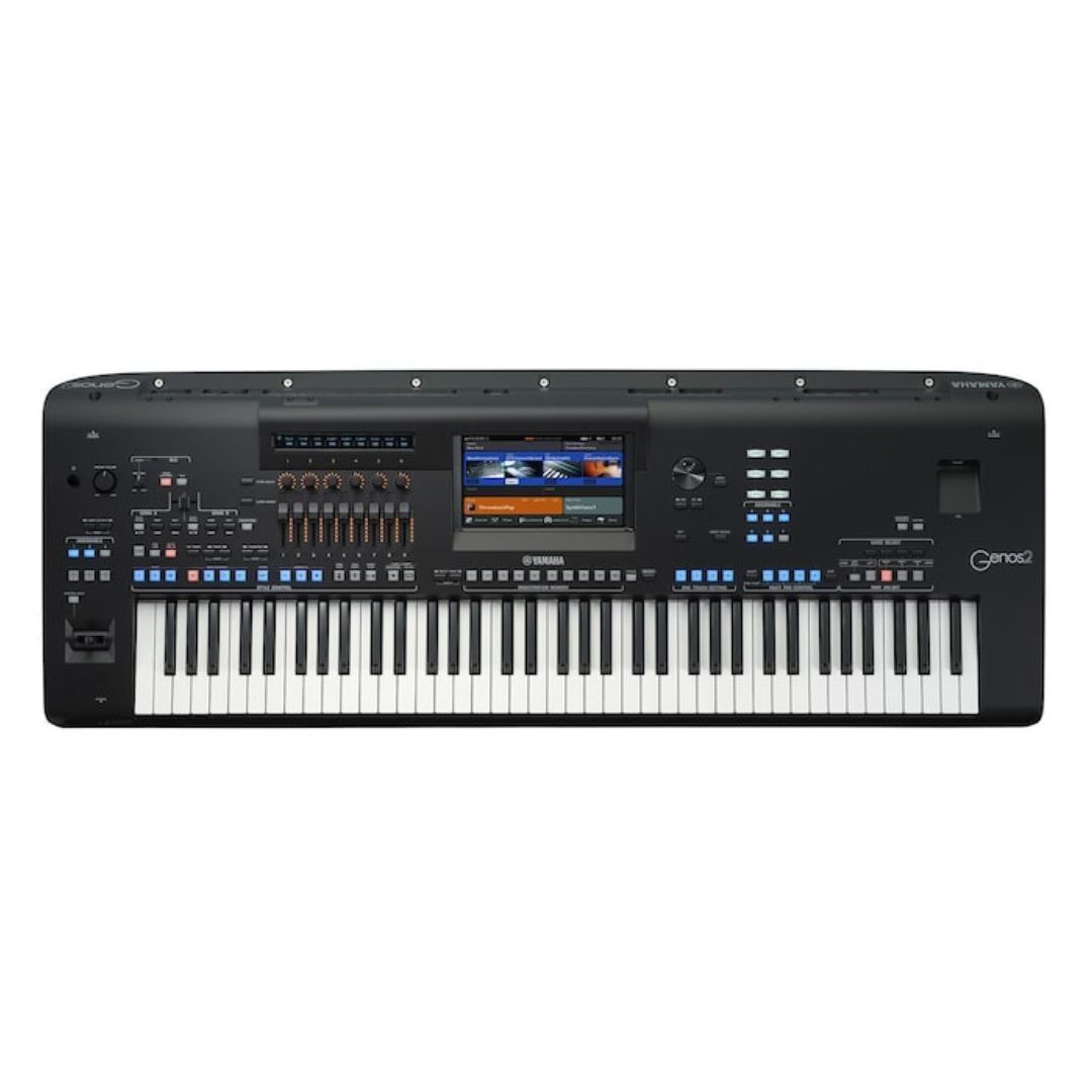 Yamaha Genos2 Flagship Arranger Workstation Bundle with Accessories - 2