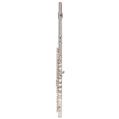 Silber & Co. C Flute (Silver) with 16 Closed Keys and Carrying Case - 1