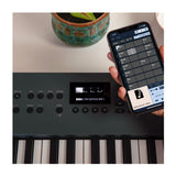 Roland GO:KEYS 5 Graphite Keyboard with Stand, Bench, Pedal, and Headphones - 8