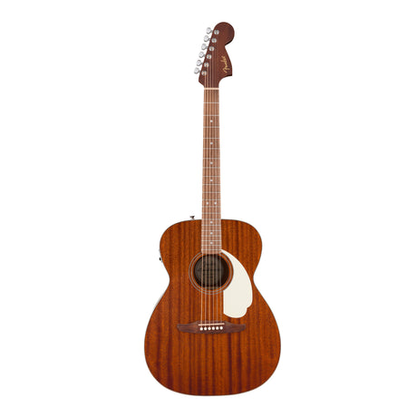 Fender California Standard Monterey E with Sapele Top and Ivory Pickguard (Natural Sapele)-1