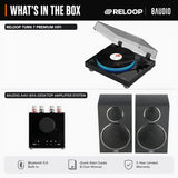 Reloop Turn 7 Premium HiFi Belt Drive USB Turntable with Amplifier System