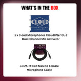 Cloud Microphones Cloudlifter CL-2 Dual-Channel Mic Activator Bundle