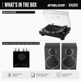 Reloop RP2000 Professional Direct Drive USB Turntable with Amplifier System