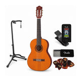 Yamaha CGS102AII 1/2-Size Nylon-String Classical Acoustic Guitar Bundle with Accessories - 1