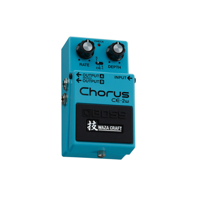 BOSS CE-2W Analog Sounds Made in Japan All-Analog Circuitry Waza Craft Chorus Pedal