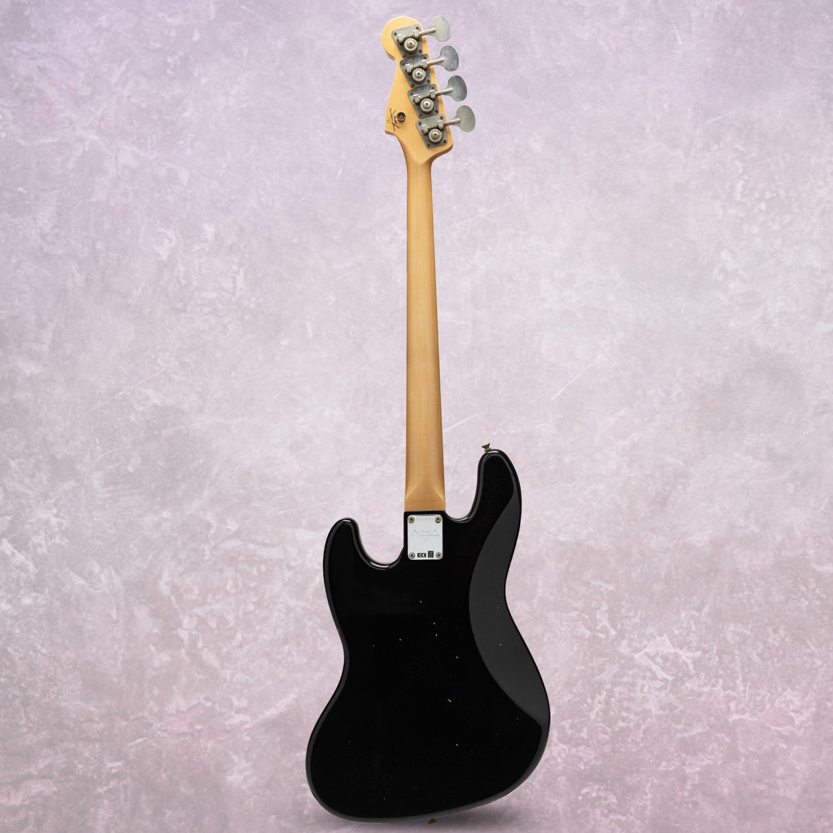 Fender Custom Shop 1966 Jazz Bass Journeyman Relic Guitar (Black)