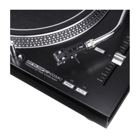 Reloop RP4000MK2 Professional High Torque Turntable System with Desktop Amplifier, Speakers - 8