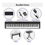 Yamaha P143LXB Digital Piano Home Bundle (Black) - 5