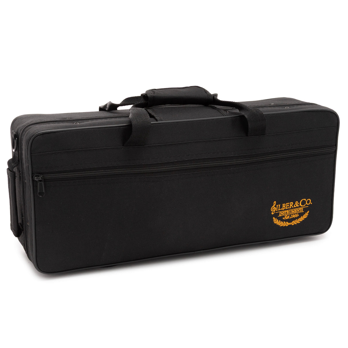 Silber & Co. Bb Trumpet (Silver) with 3 Piston Valves and Carrying Case - 4