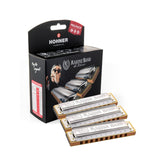 Hohner Marine Band 1896 Pro Pack 3-Piece Diatonic Harmonicas