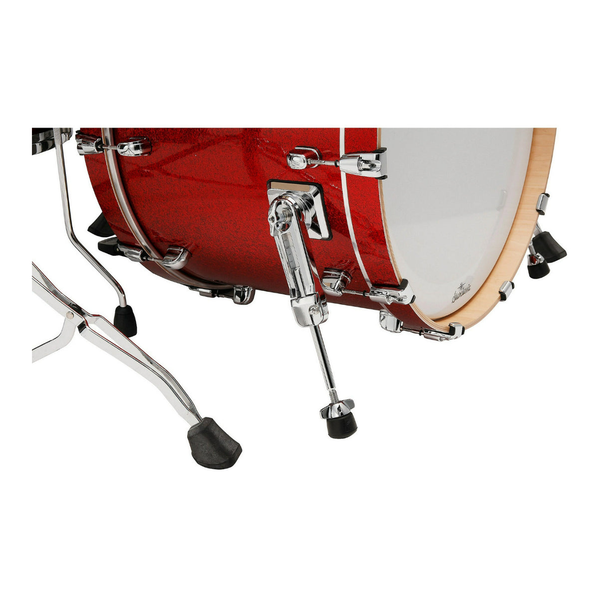 TAMA Starclassic Walnut/Birch 4-Piece Shell Pack (Garnet Red Sparkle, Carton B) - 5