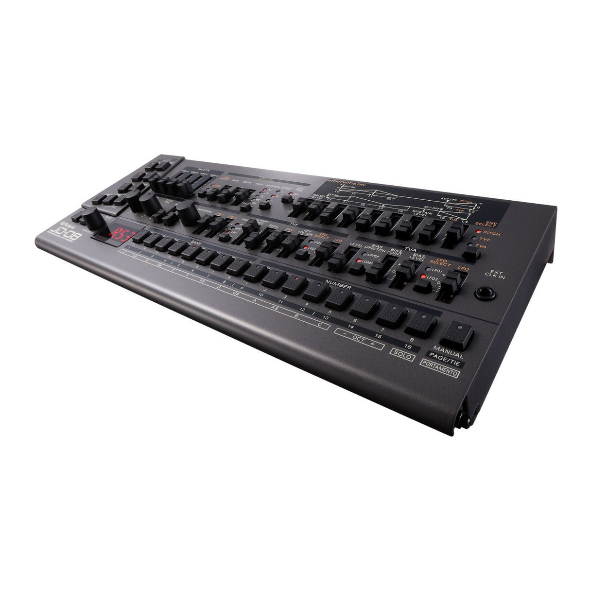 Roland JD-08 64 Presets MIDI Input Tabletop Sound Module Boutique Synthesizer
