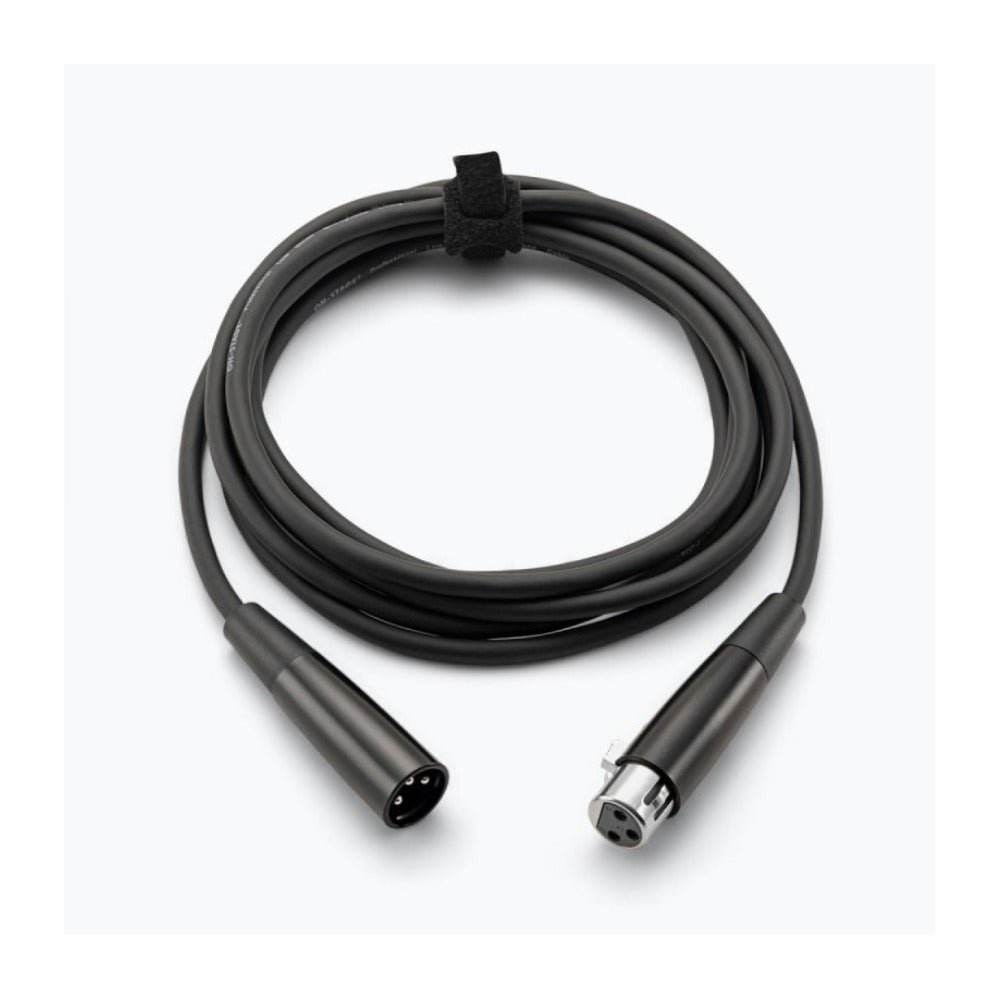 On-Stage 10 ft. XLR to XLR Microphone Cable with Hook-and-Loop Tie - 1