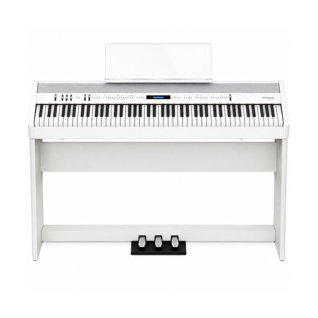 Roland FP-60X 88-Key Digital Piano Bundle with Stand and 3-Pedal Unit (White) - 1