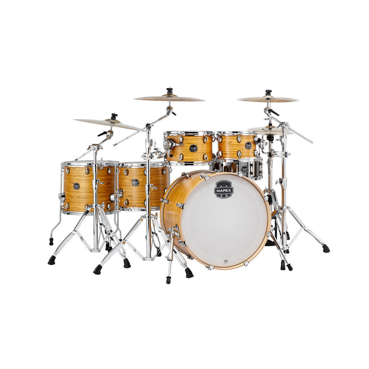 Mapex Drums Armory Series Studioease Fast Toms 6-Piece Drum Shell Pack (Desert Dune) - 1