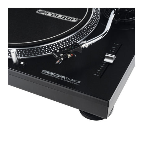 Reloop RP2000 Professional Direct Drive USB Turntable with Amplifier System - 6
