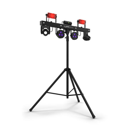 CHAUVET DJ GigBAR Move Lighting System with ILS – 5-in-1 with moving heads UV Laser Wireless Control