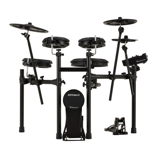 Roland TD313 V-Drums Electronic Drum Kit with Expandable V31 Module and Built-In Coaching System - 1