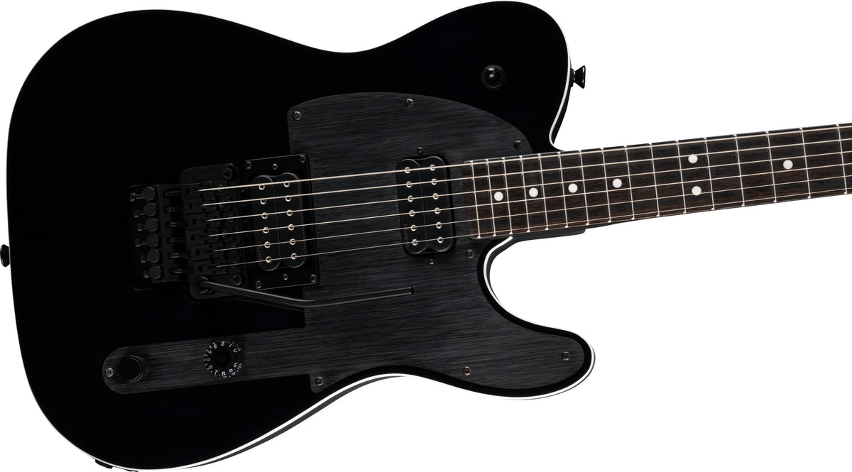 Fender John 5 Phantom Telecaster Right-Hand Electric Guitar (Black) - 3