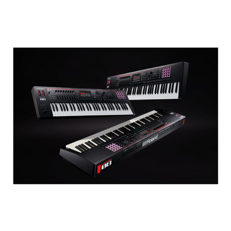 Roland 76-Note FANTOM-07 Synthesizer Keyboard With Color Touchscreen, Hands-On Controls